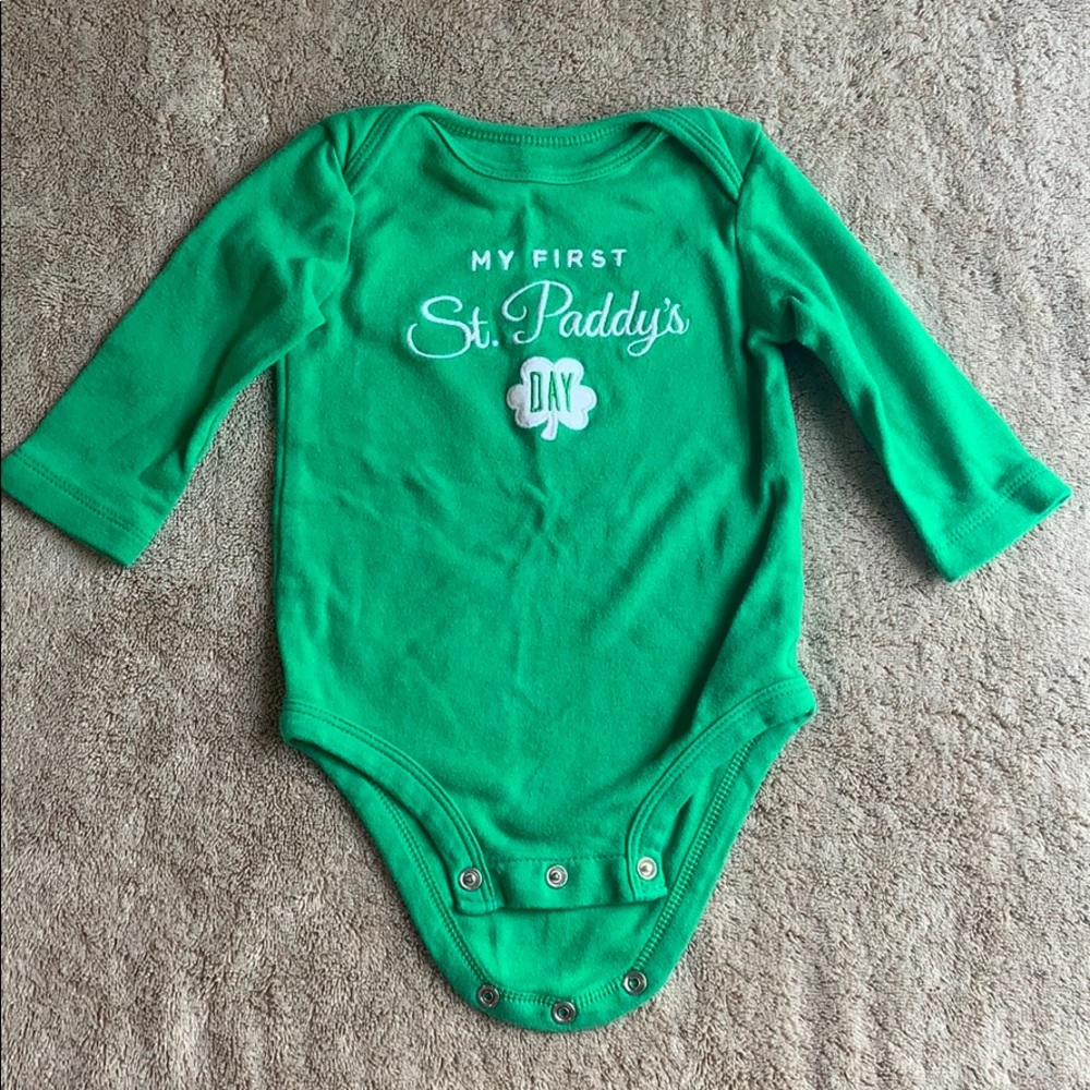 Carters My First St. Patrick Day size 6months